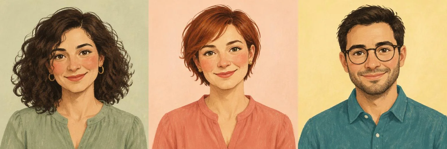 Avatar ilustrado de Clara M., coordenação pedagógica